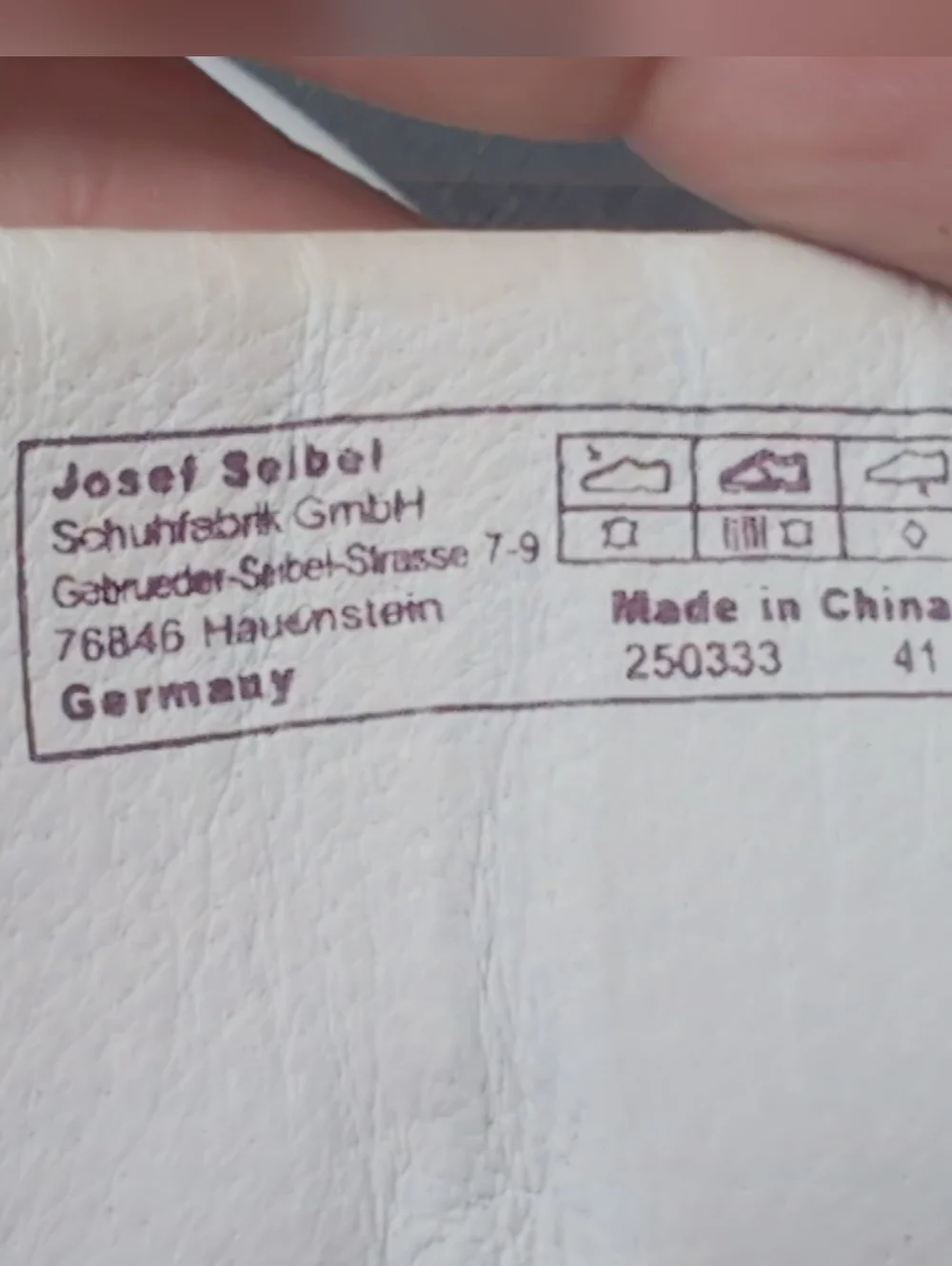 Josef Seibel classic white